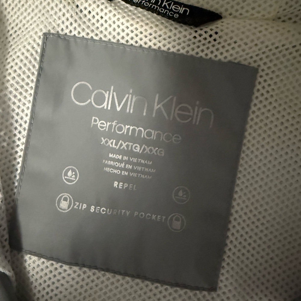 Calvin Klein Performance Crossover-Back Hooded Ra… - image 15